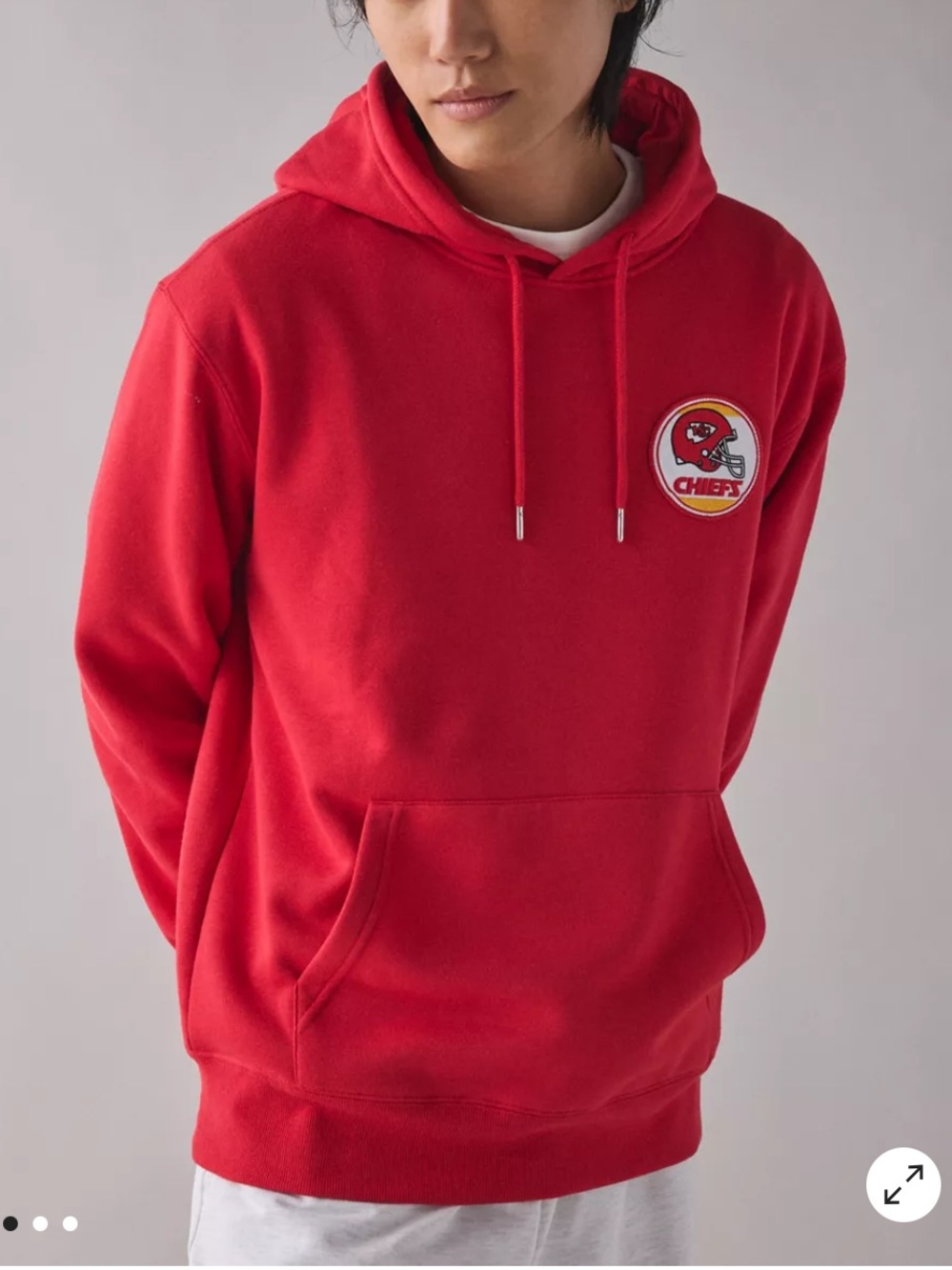 NFL Kansas City Chiefs Red Pullover Hoodie
